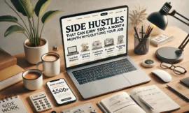 Side Hustles That Can Earn You $500+ a Month Without Quitting Your Job